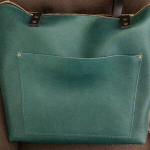 Portland leather tote